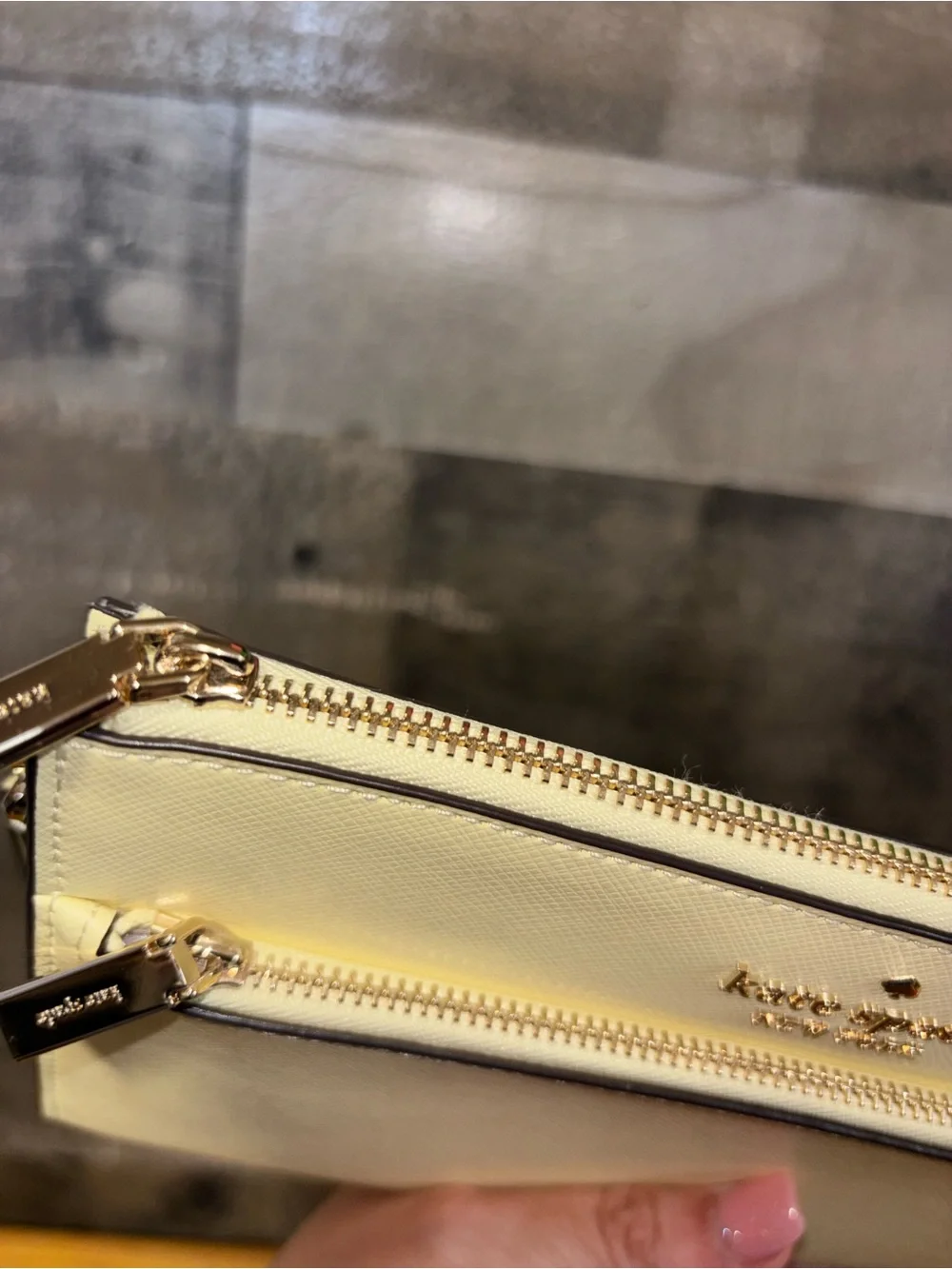 kate spade pale yellow